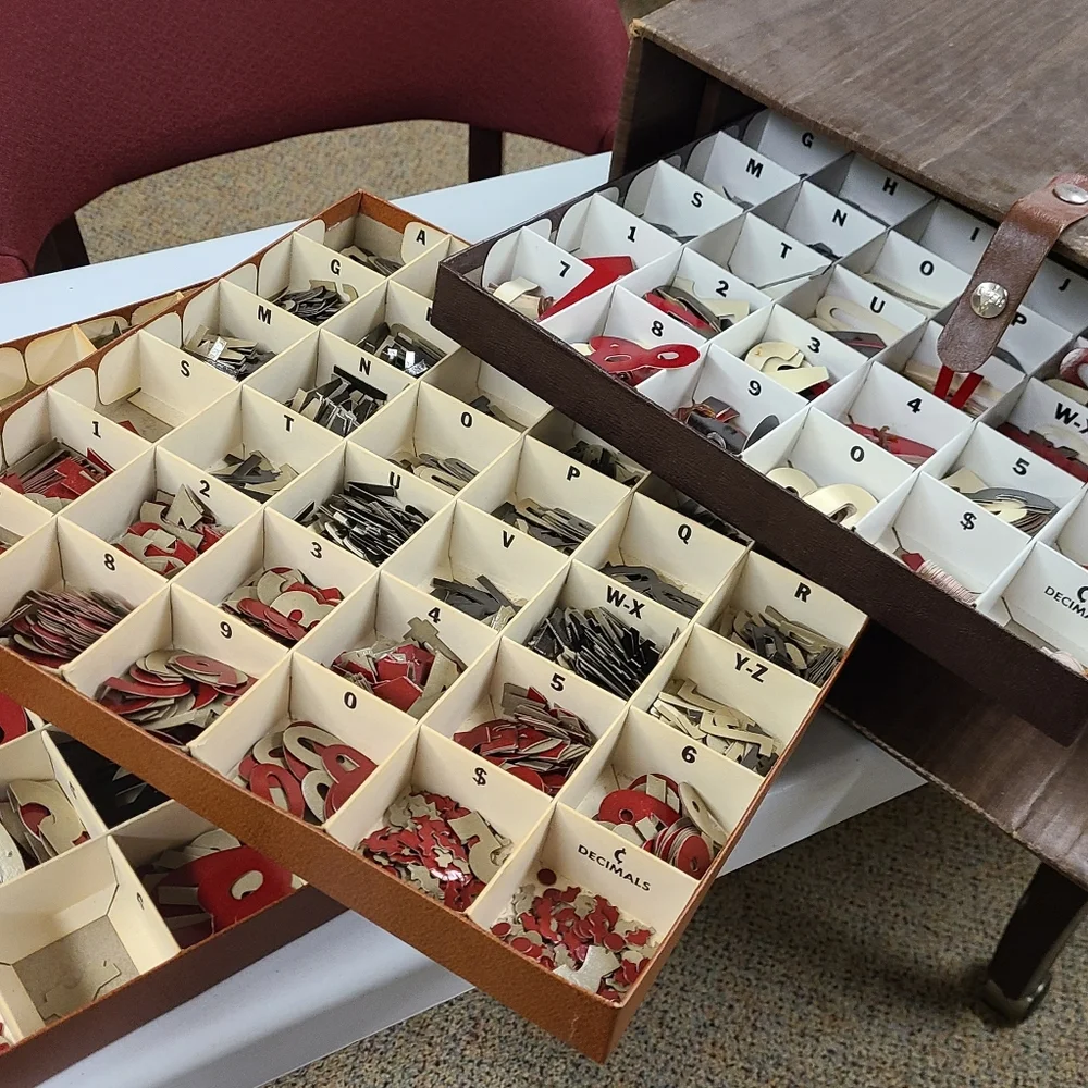 Vintage Sign Lettering System - Picture 3 of 4